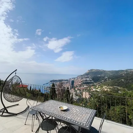 House With Sea And Mountain Views Next To Monaco Villa